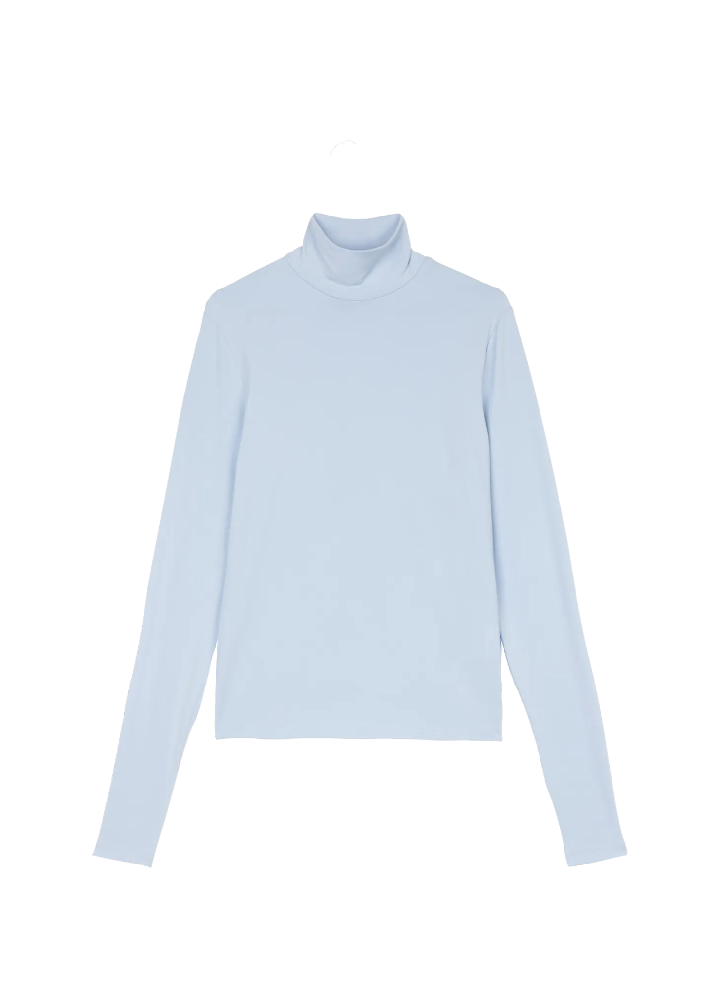 Tricot top met col