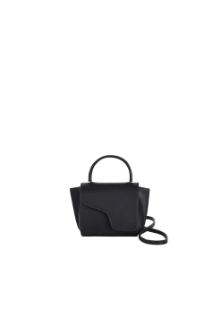 Vacchetta leren mini handtas