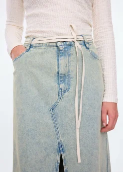 Vegan leather belt
