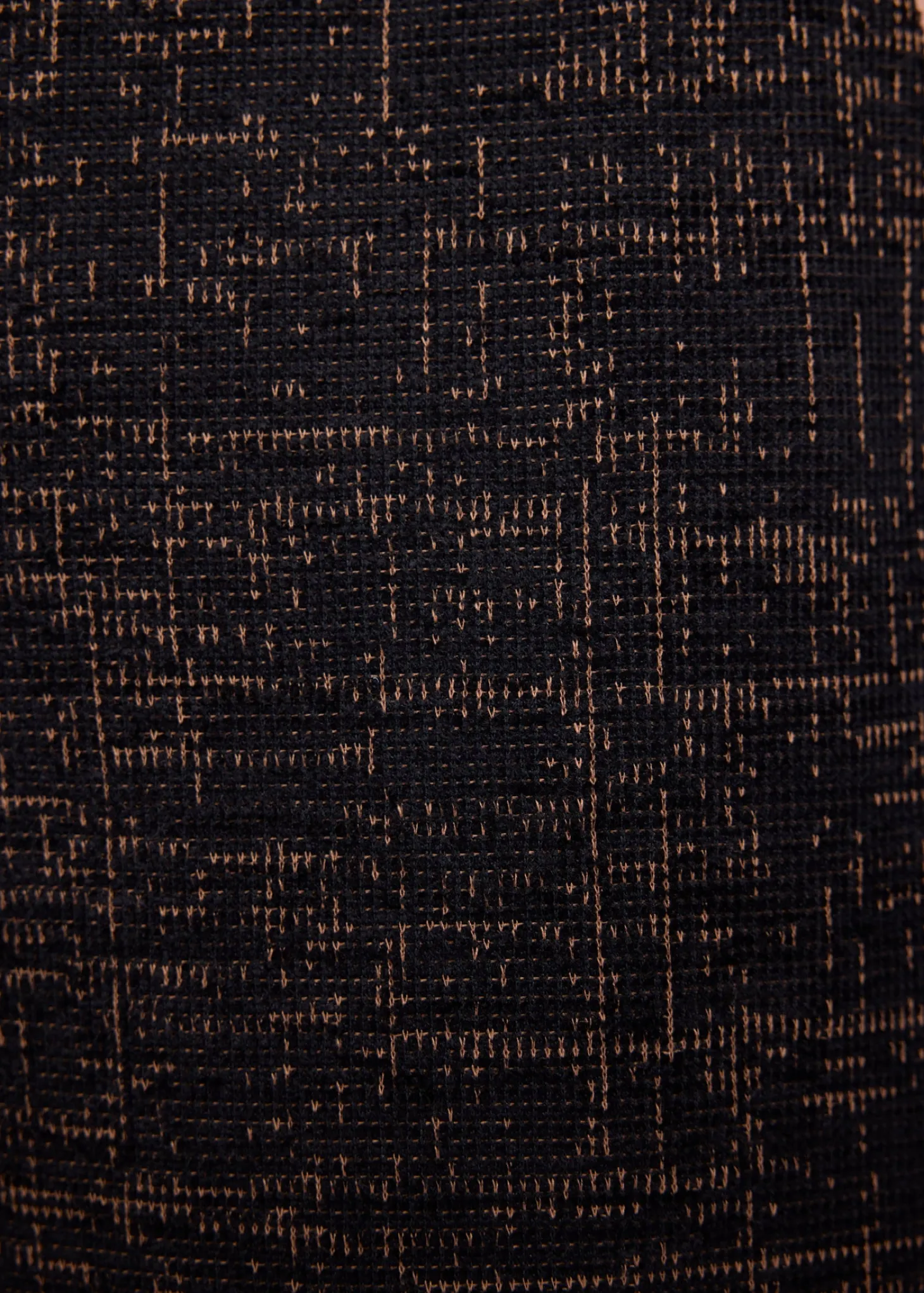 Velvet mix tricot trousers