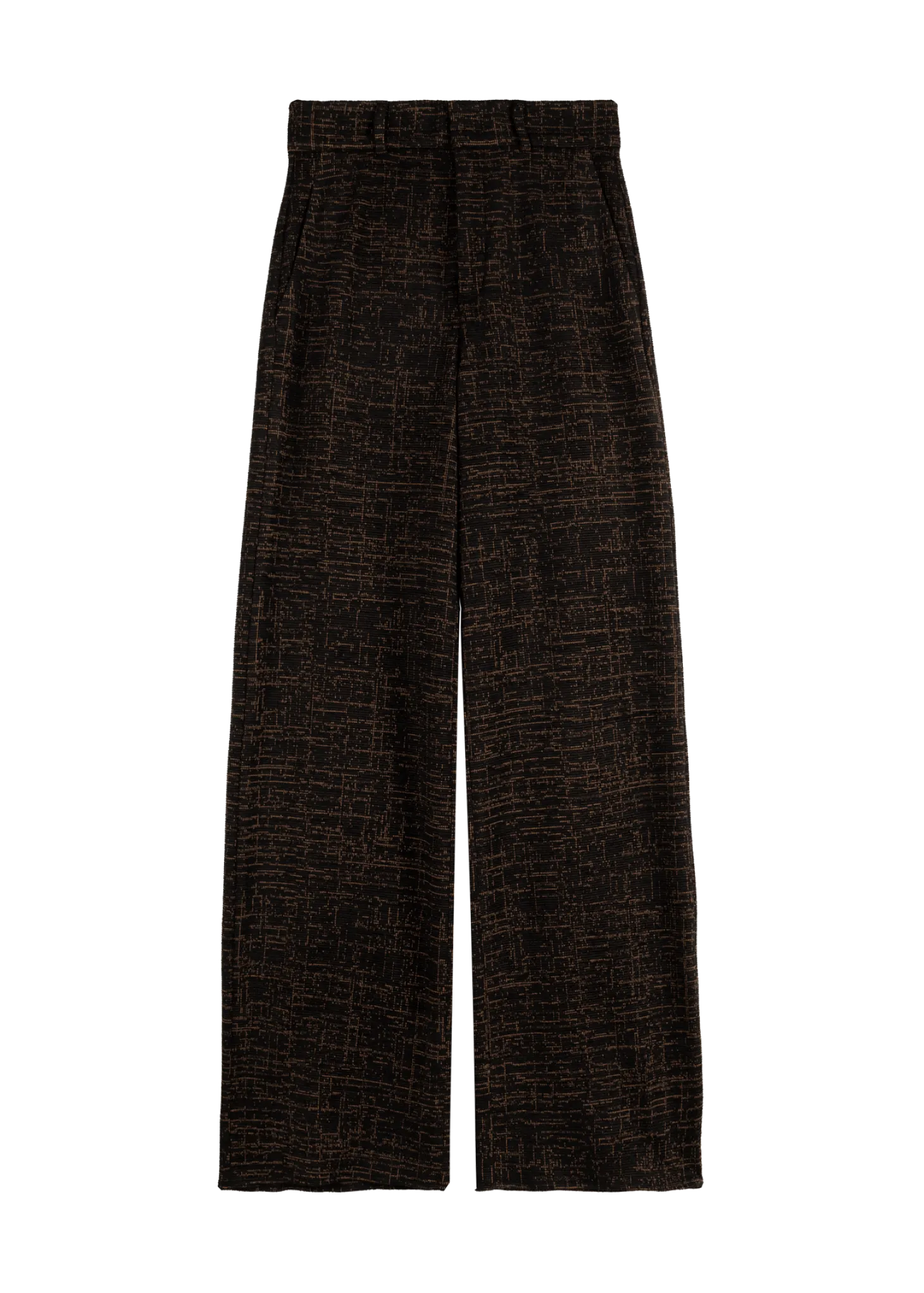 Velvet mix tricot trousers