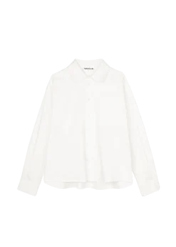 Wide fit cotton blouse