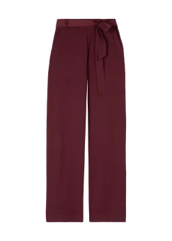 Wide leg chino